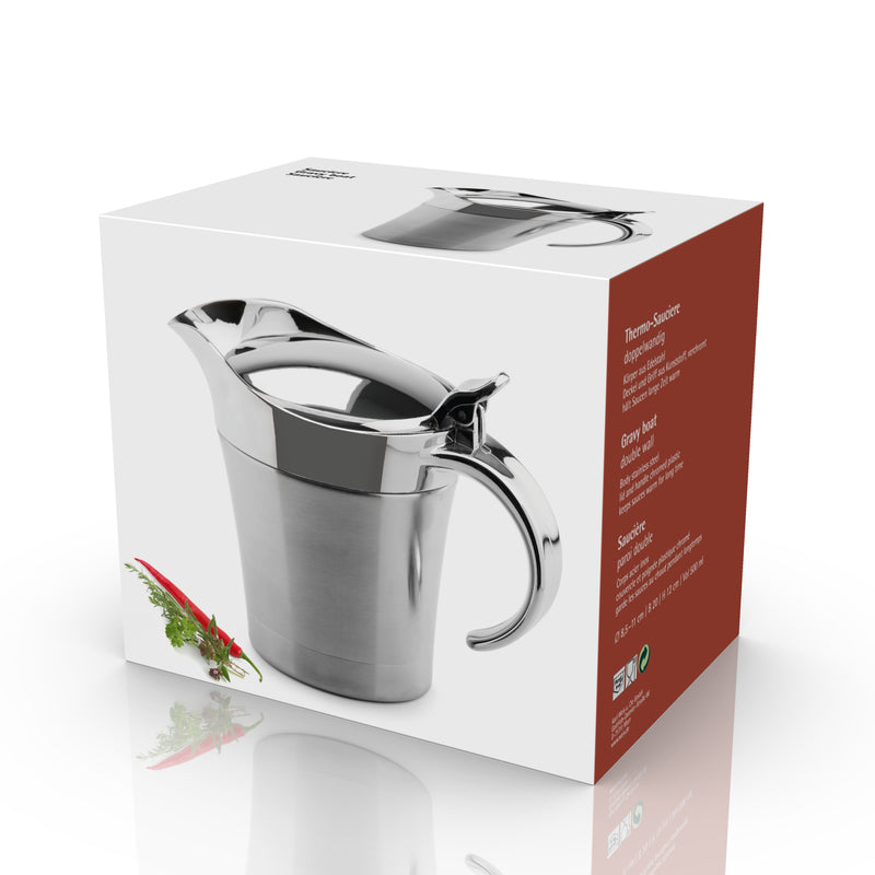 Thermo-Sauciere Edelstahl/Chrom - Karl Weis