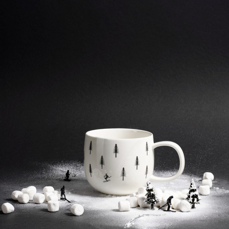 ASA Joy Snow Tracks Henkelbecher 400ml,