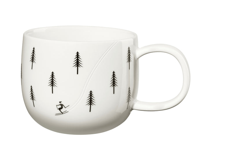 ASA Joy Snow Tracks Henkelbecher 400ml,