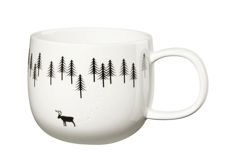 ASA Joy Snow Tracks Henkelbecher 400ml,