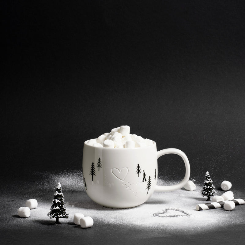 ASA Joy Snow Tracks Henkelbecher 400ml,