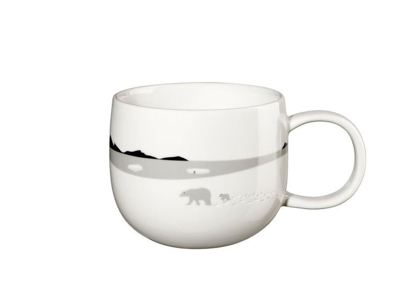 ASA Joy Snow Tracks Henkelbecher 400ml,