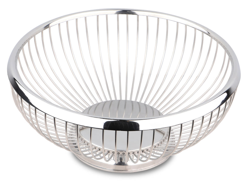 Brot-/Obstkorb aus Edelstahl