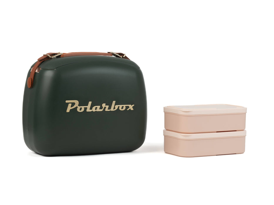 Polarbox Kühlbox Gold 6L Strand Picknick Sommer retro