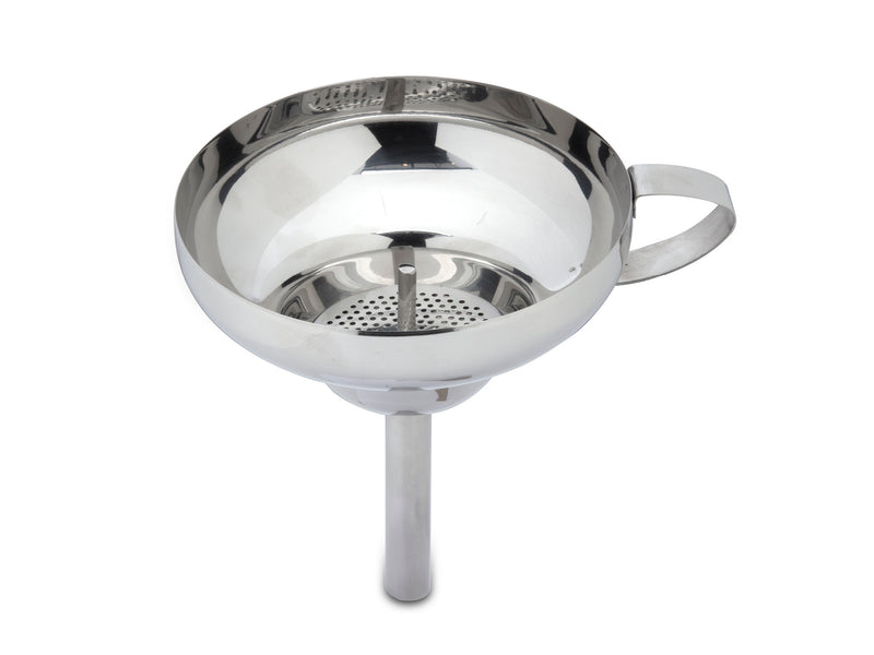 Trichter Edelstahl Trichter mit Sieb Ø 12 cm