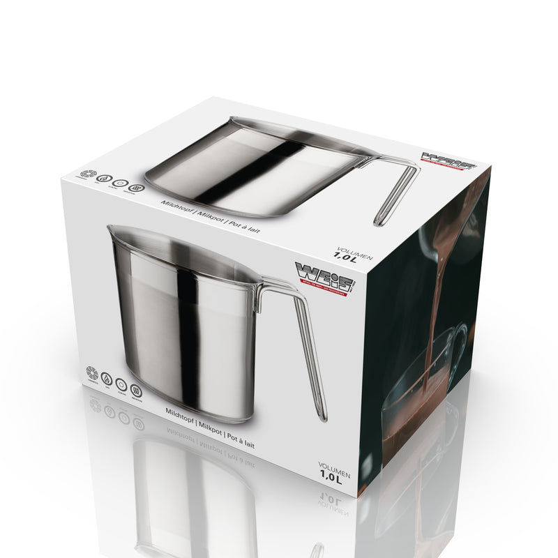 Milchtopf mit Sandwichboden 1000 ml