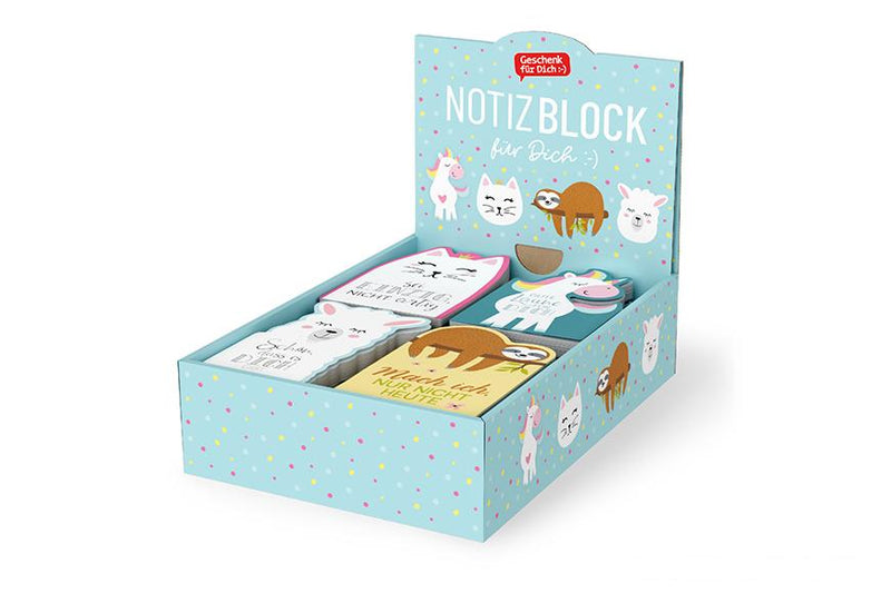 LaVida Notepad Zoo 12x8cm 