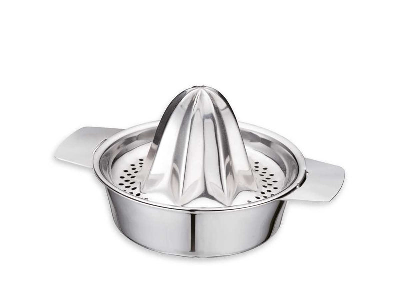 Zitruspresse mit Auffangschale aus Edelstahl,