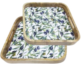 van Deurs Serviertablett 2er Set