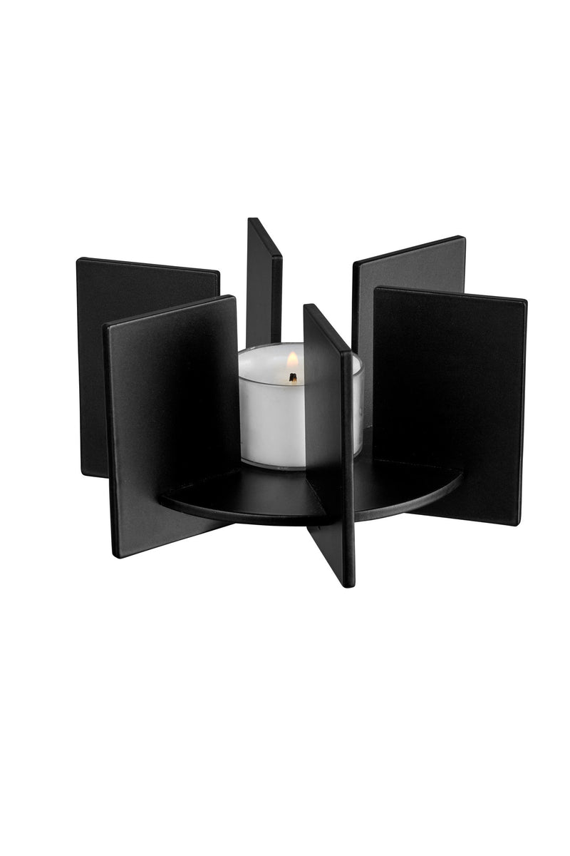 ASA Universalstövchen, schwarz 13x6,5cm