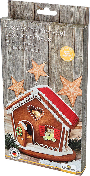 RBV Cookie Cutter Set, Gingerbread House