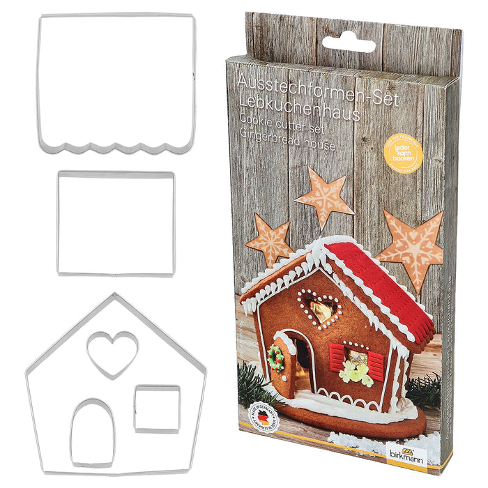 RBV Cookie Cutter Set, Gingerbread House