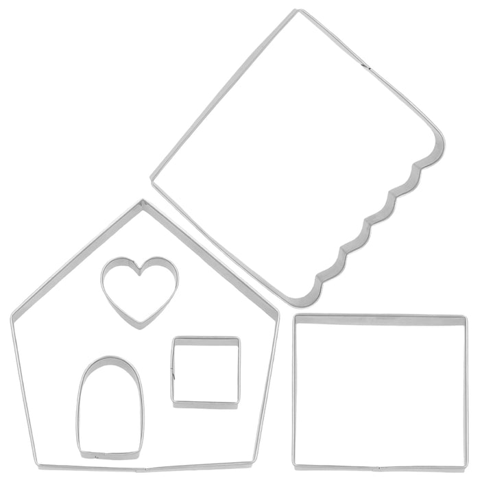 RBV Cookie Cutter Set, Gingerbread House