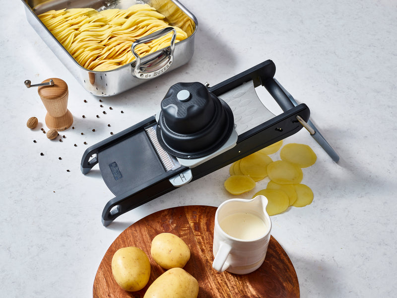 de Buyer vegetable slicer La Mandoline Swing Plus black