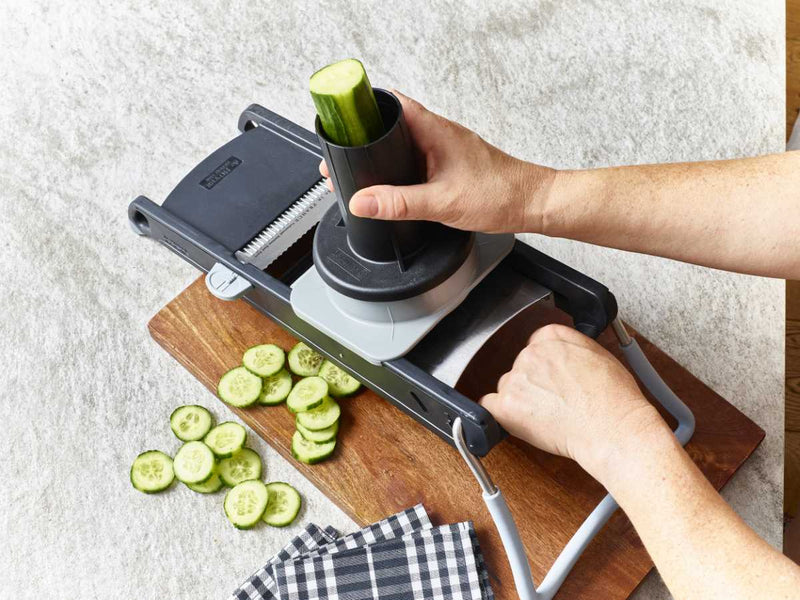 de Buyer vegetable slicer La Mandoline Swing Plus black