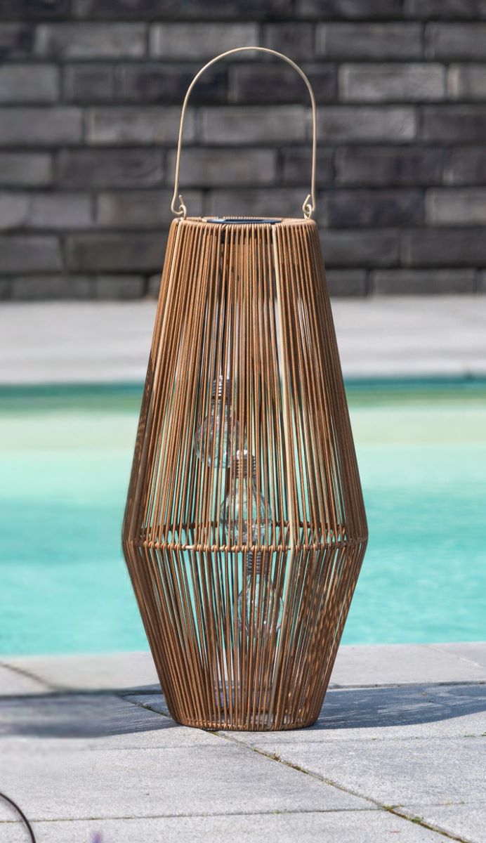 Formano Laterne mit 3 Solarbirnen