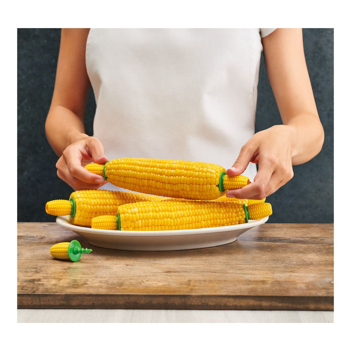 Kuhn Rikon corn cob holder set 8 pieces