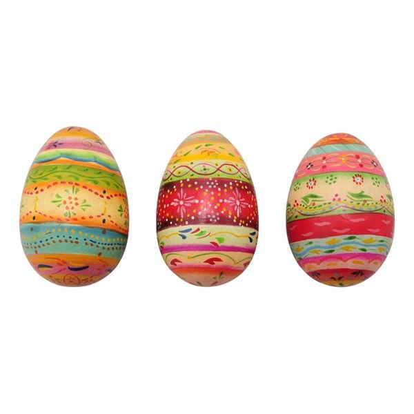 Deko Ei Ostern aus Holz, sortiert