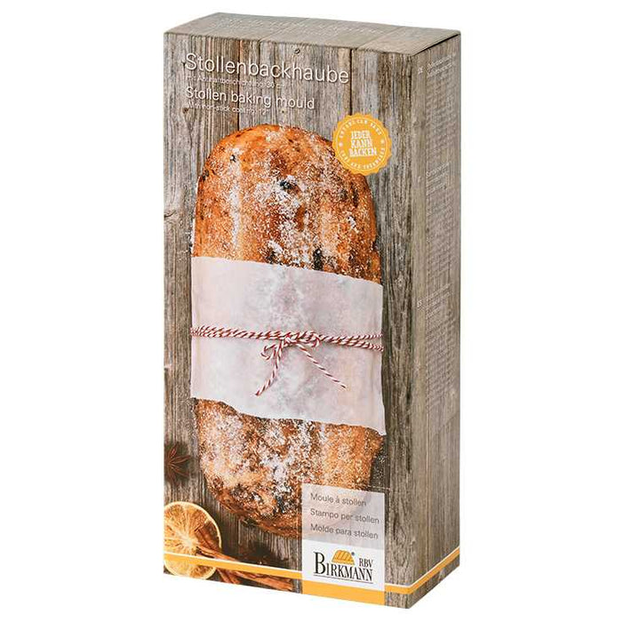 RBV Stollen baking cover with recipe booklet