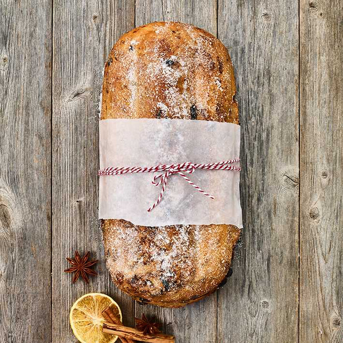 RBV Stollen baking cover with recipe booklet