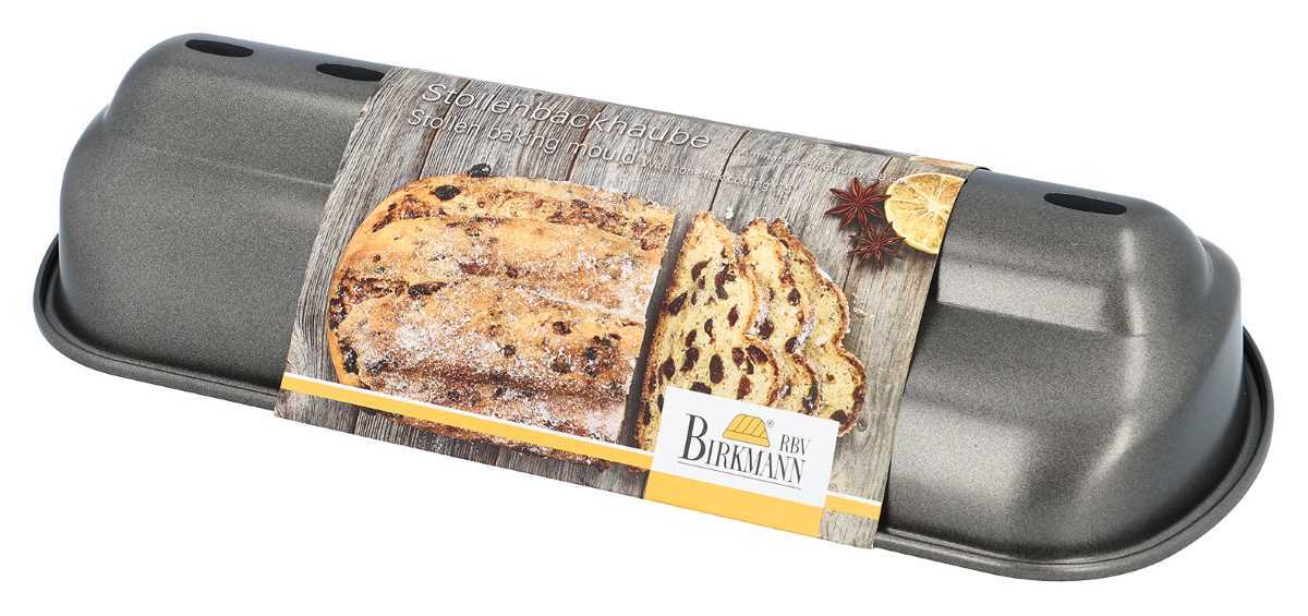 RBV Stollen baking cover with recipe booklet