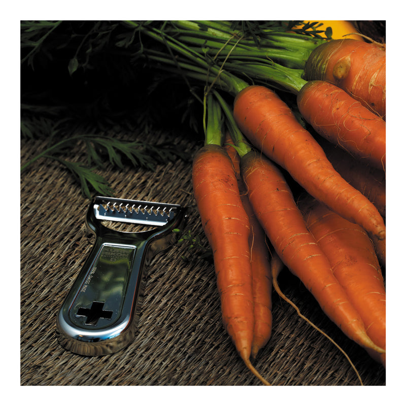 Kuhn Rikon Swiss Metallic Sparschäler Julienne Kreuz