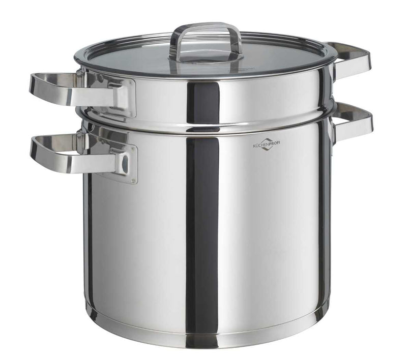 Küchenprofi cooking pot with pasta insert San Remo, 22 cm