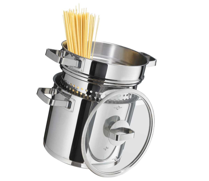 Küchenprofi cooking pot with pasta insert San Remo, 22 cm