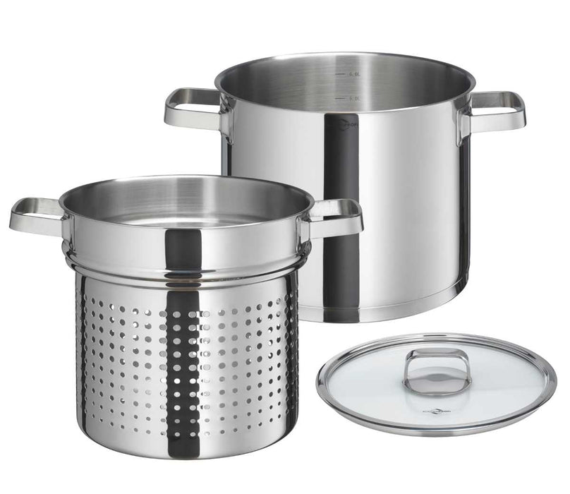 Küchenprofi cooking pot with pasta insert San Remo, 22 cm