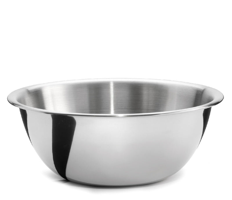 Küchenschüssel Edelstahl, klassische Form