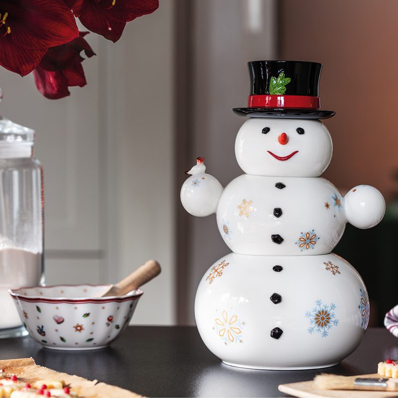 Villeroy and Boch Christmas Toys Memory Snowman Tin