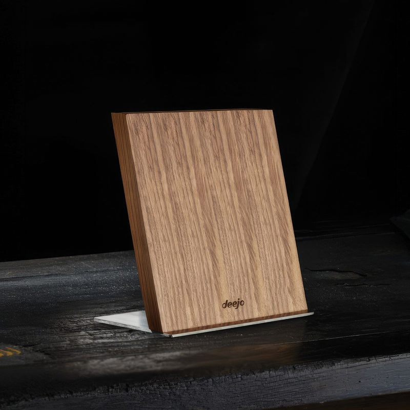 Magnetischer Zebranoholzständer für 4 Deejo Taschenmesser