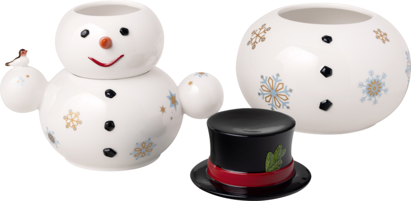 Villeroy and Boch Christmas Toys Memory Snowman Tin