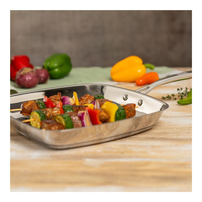 Kuhn Rikon Allround Grillpfanne unbeschichtet 27cm