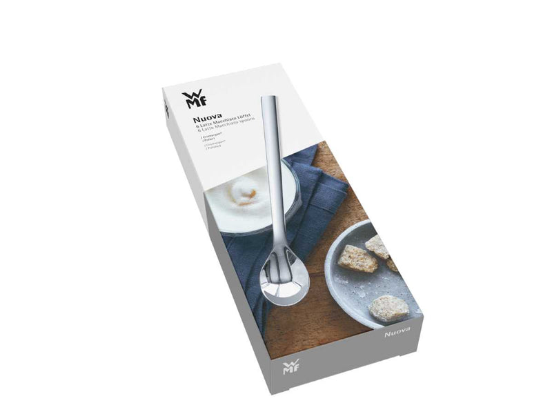 WMF Nuova Latte Macchiato spoons set of 6