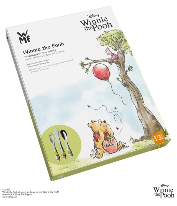 WMF Kinderbesteck-Set Winnie Puuh Mini, 3-teilig