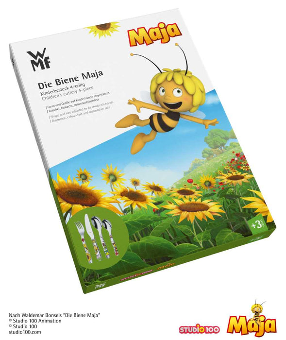 WMF Kinderbesteck Set 4 teilig Biene Maya
