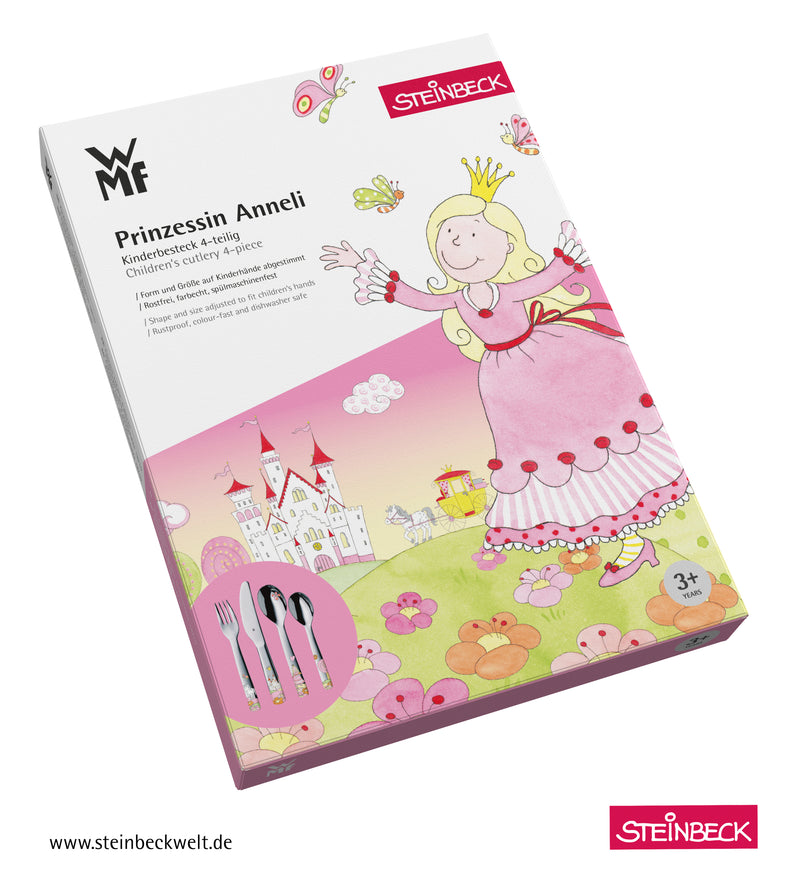 WMF children's cutlery set 4 pieces Princess Anneli