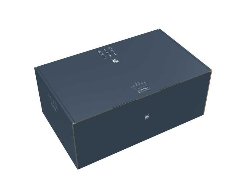 WMF Fusiontec Mineral Bräter mit Glasdeckel, oval, 36 cm