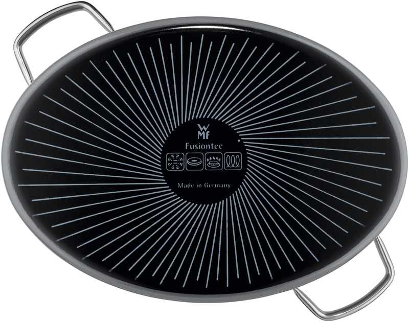 WMF Fusiontec Mineral roaster with glass lid, oval, 36 cm