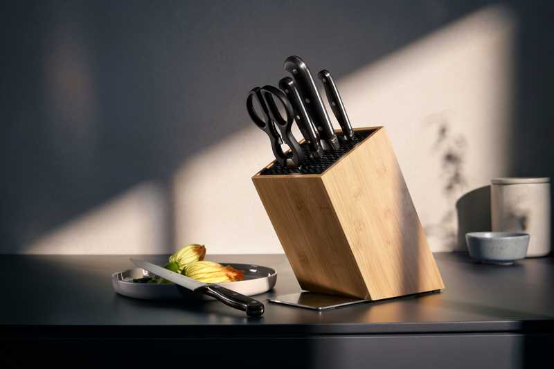 WMF top-class knife block FlexTec set with 6 pieces