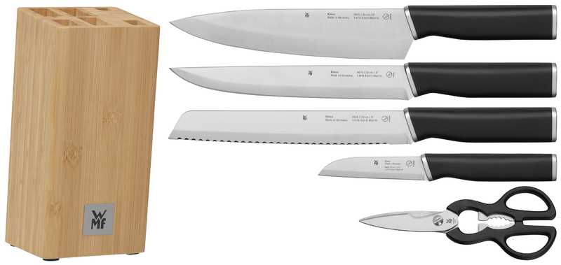 WMF Kineo knife block set of 6 pieces