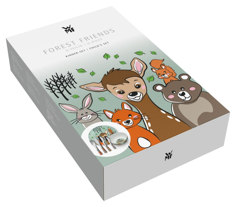 WMF children's tableware set Forest Friends, 6-piece