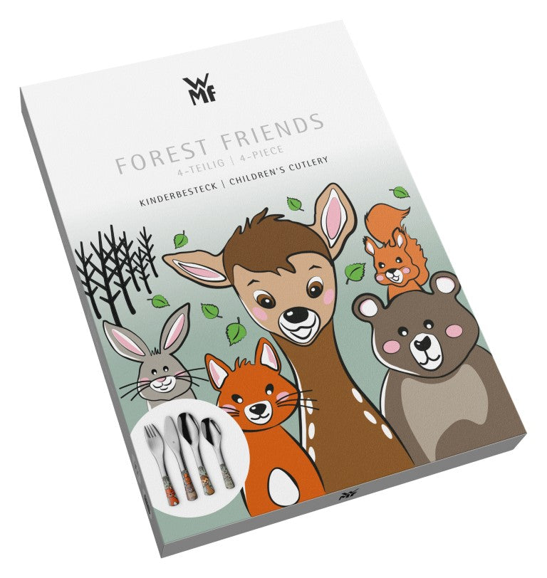 WMF children's cutlery set Forest Friends, 4-piece