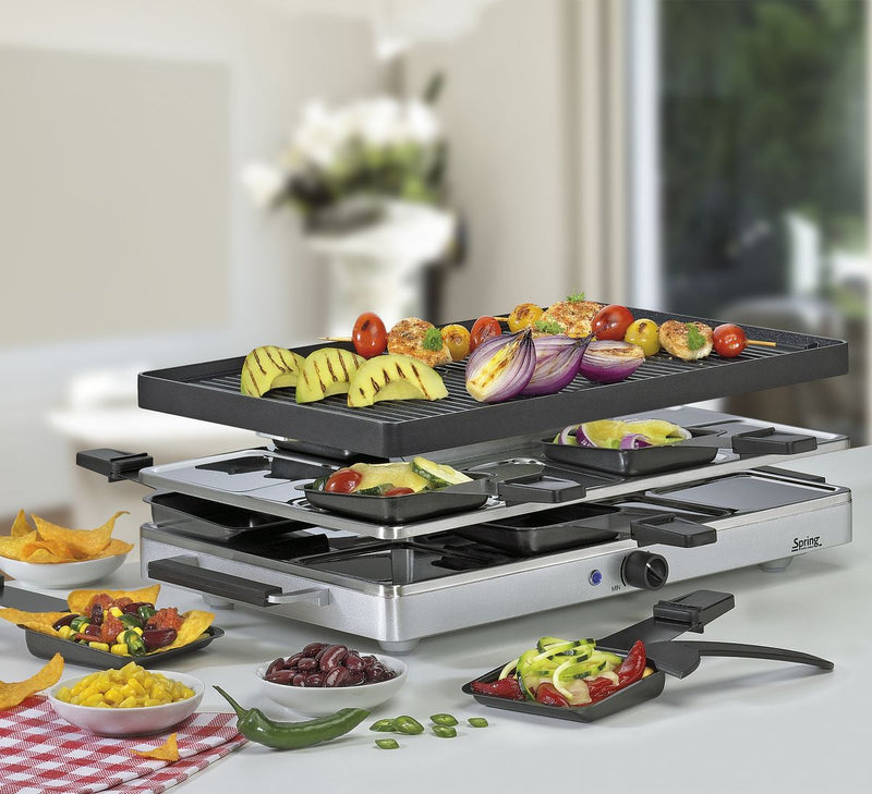 Spring Raclette8 Classic – Raclette-Gerät für 8 Personen