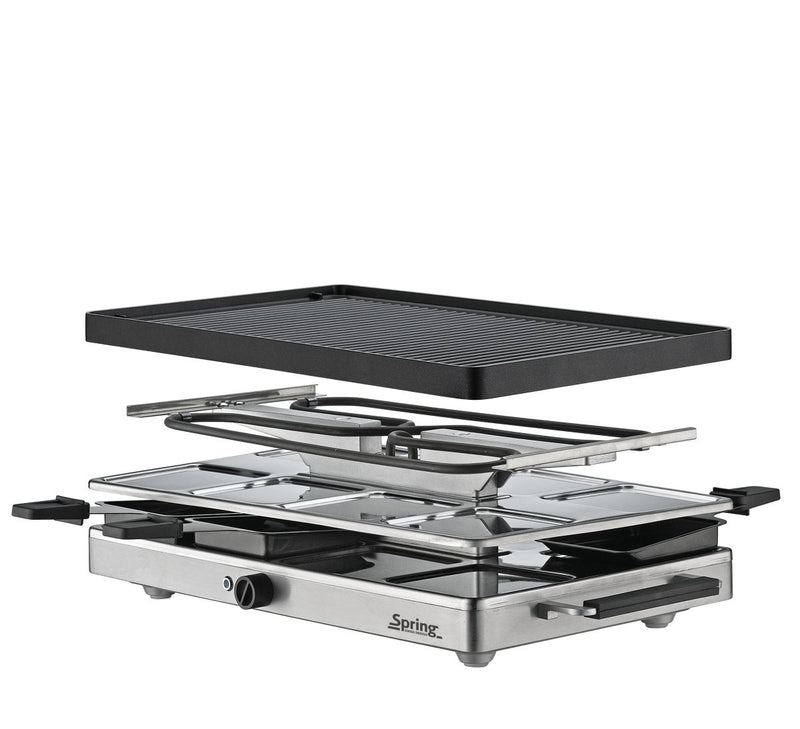 Spring Raclette8 Classic – Raclette-Gerät für 8 Personen