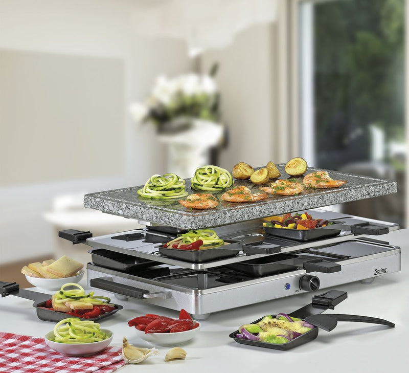 Spring Raclette8 Classic – Raclette-Gerät für 8 Personen
