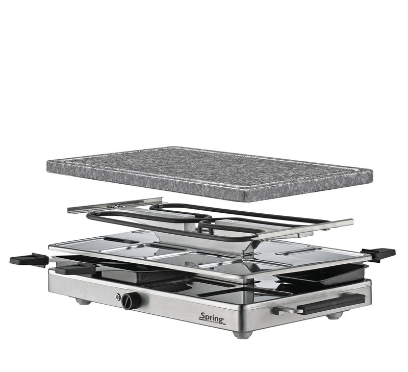 Spring Raclette8 Classic – Raclette-Gerät für 8 Personen