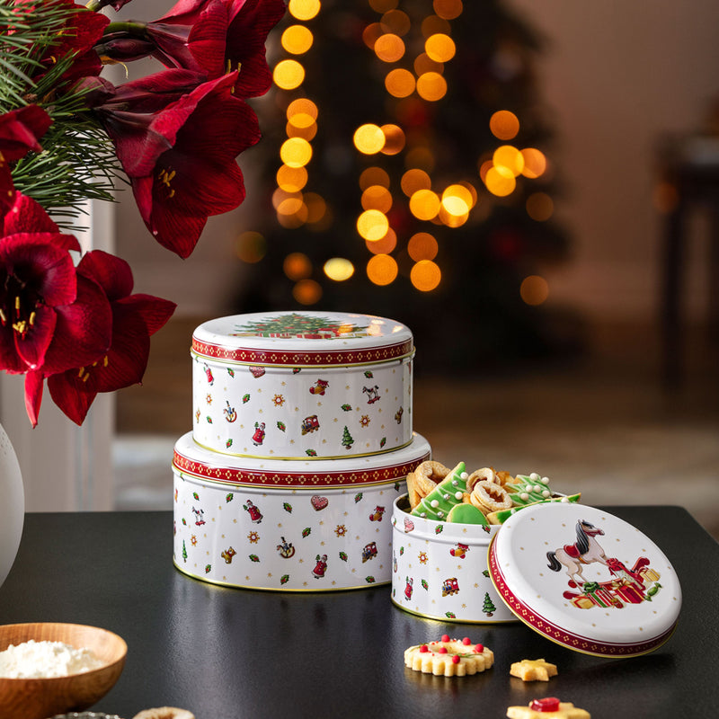 Villeroy und Boch Winter Collage Accessoires- Keksdosen Set