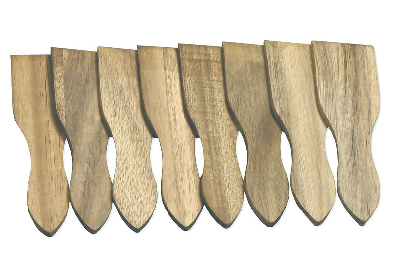 Raclette-Spachtel Akazie FSC 8 Stück